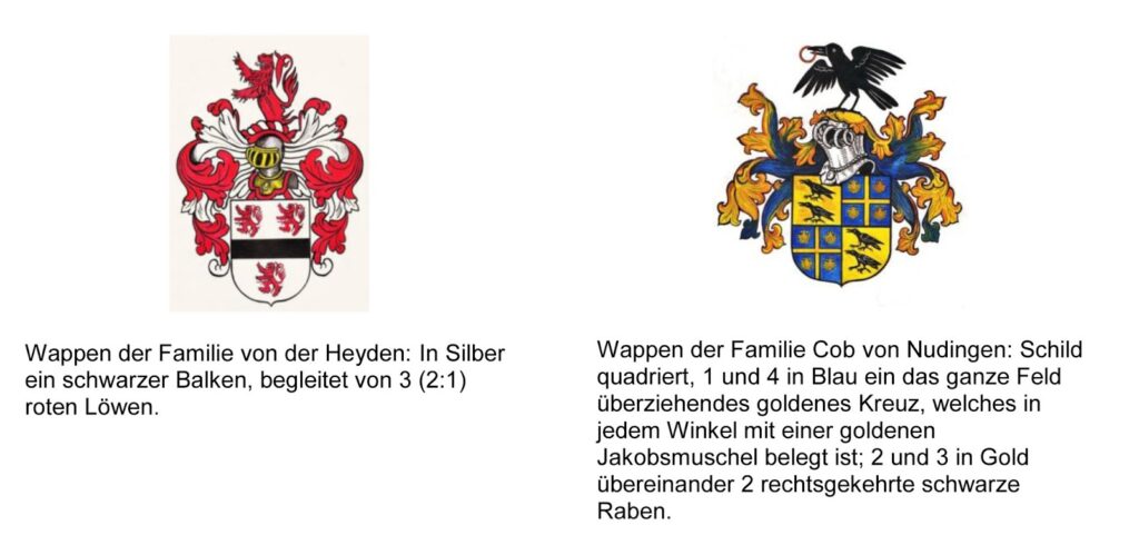 Wappen der Schlossbesitzer